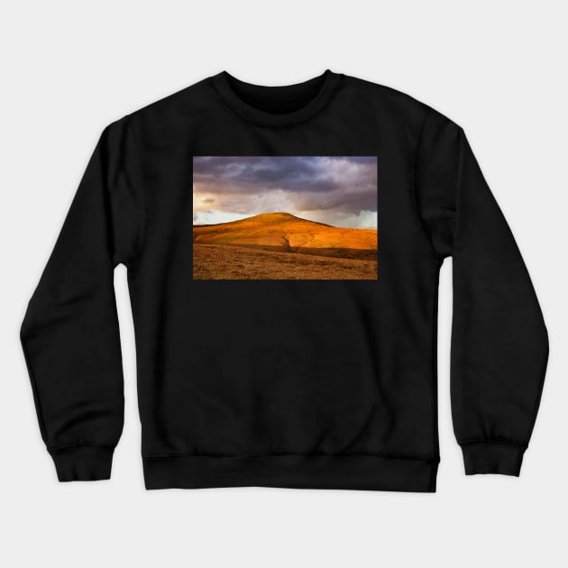 Sugar Loaf, Brecon Beacons National Park, Wales Crewneck Sweatshirt by dasantillo